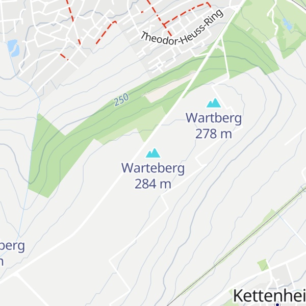 Map of Warteberg
