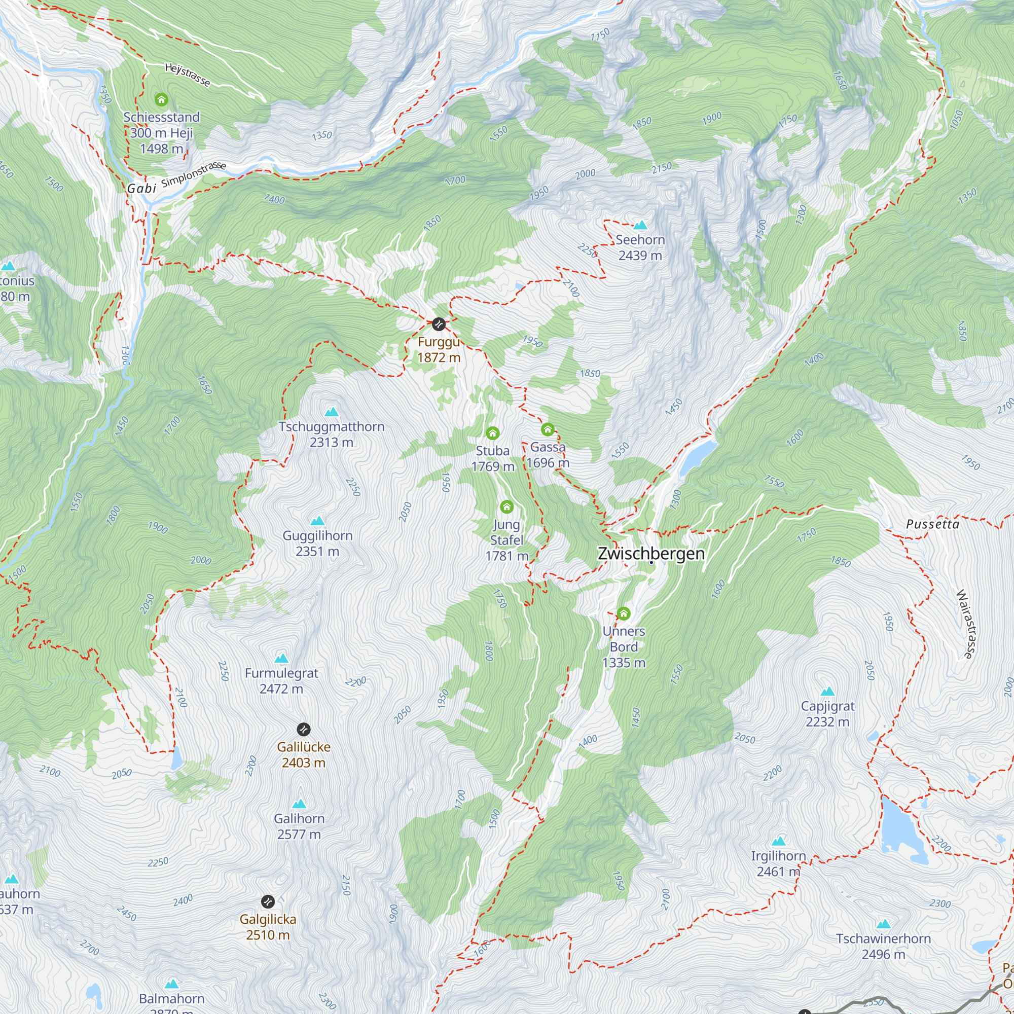 Jung Stafel map