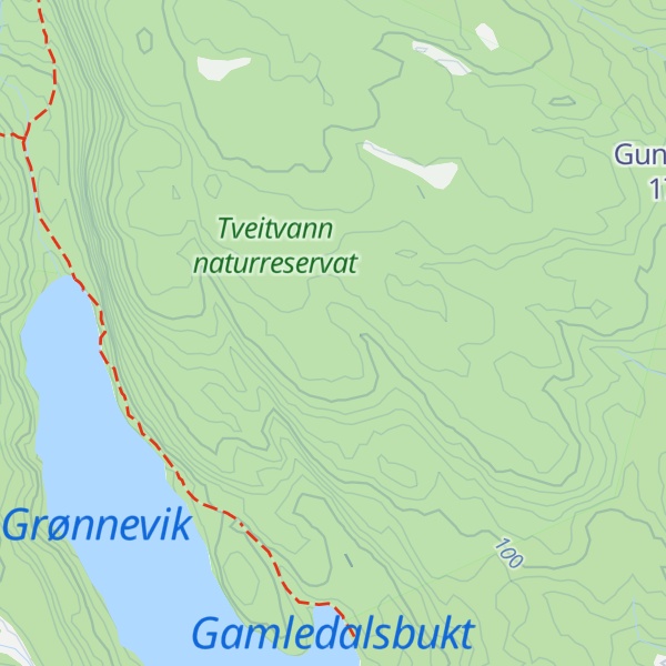Map of Hellerdalsheia