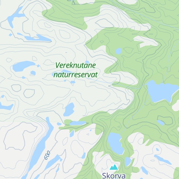 Map of Falkhellerfjellet
