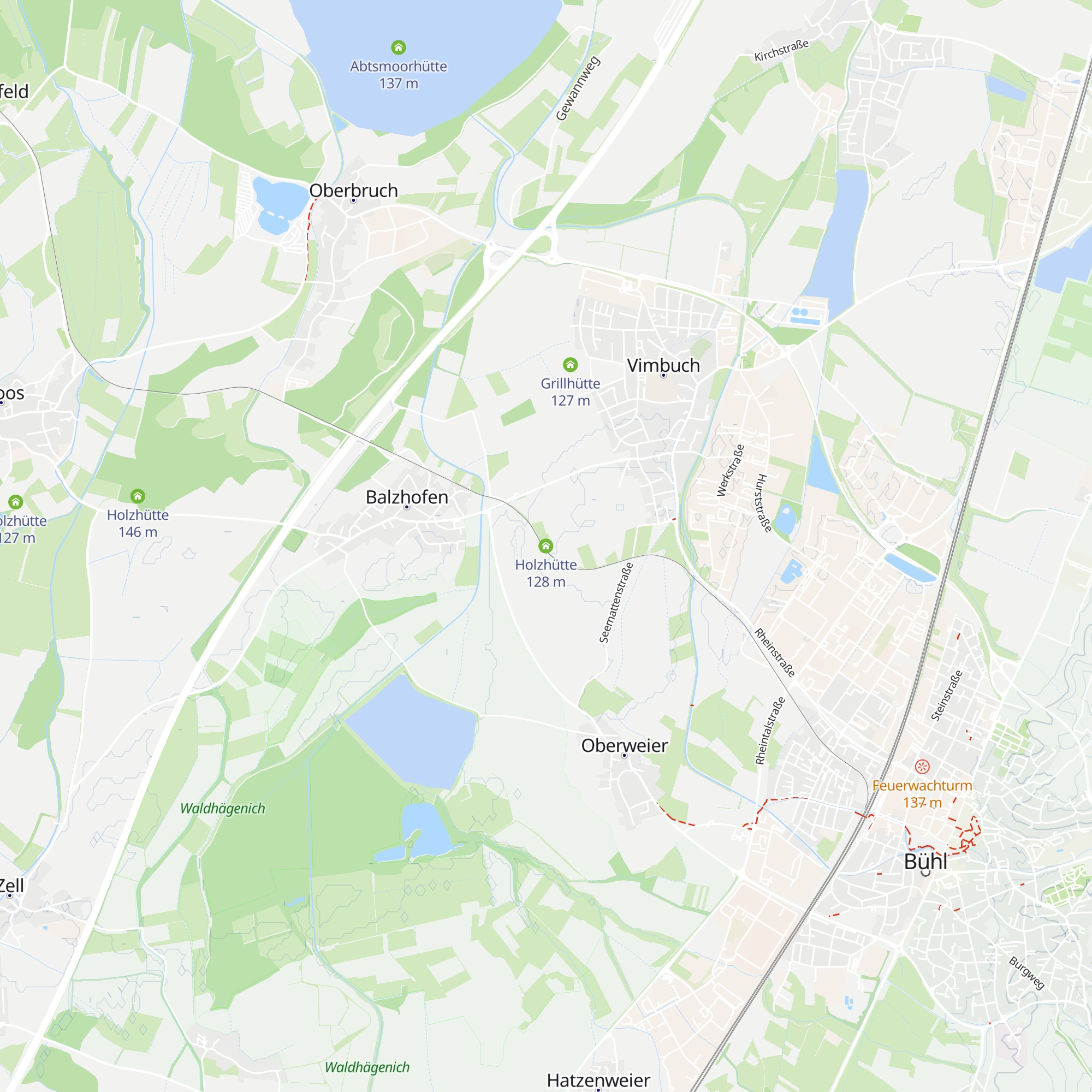 Holzhütte map