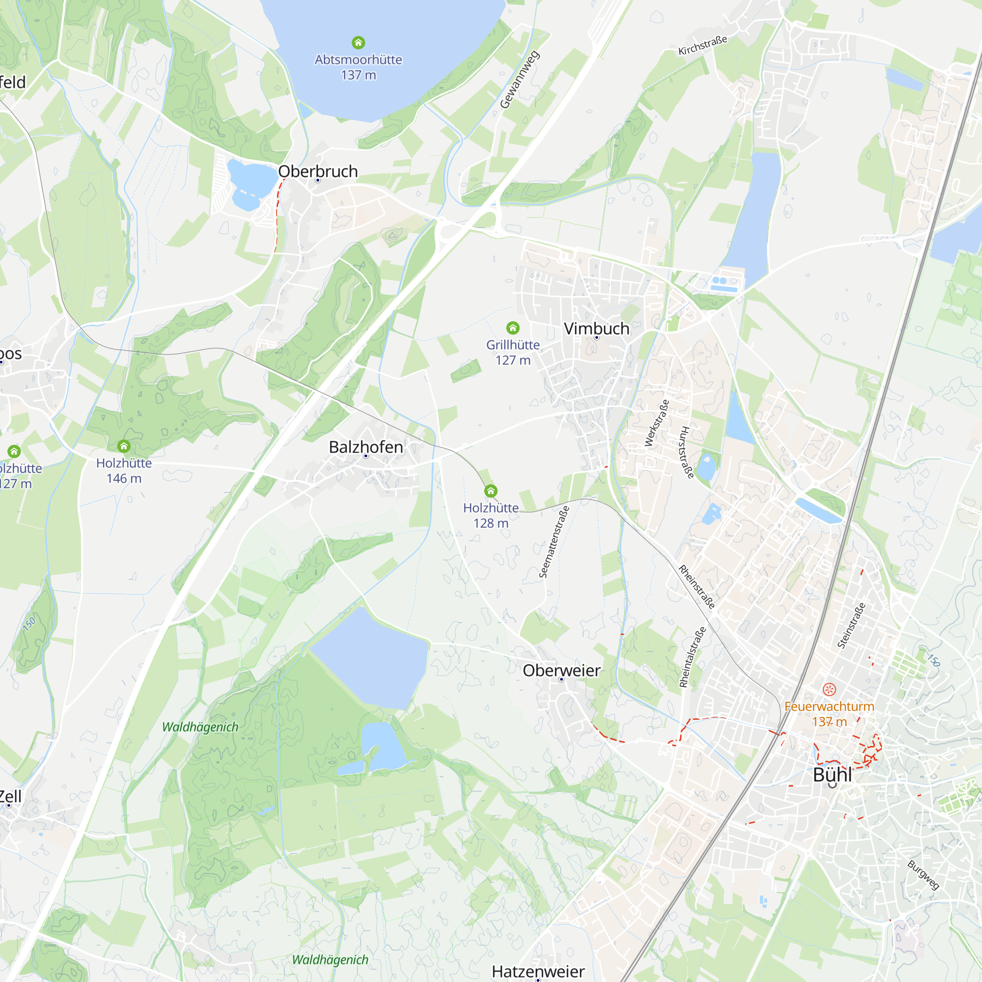 Holzhütte map