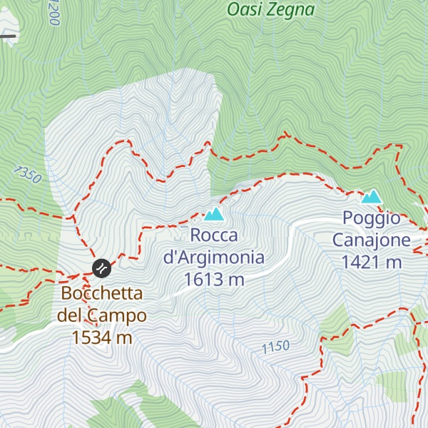 Map of Rocca d'Argimonia