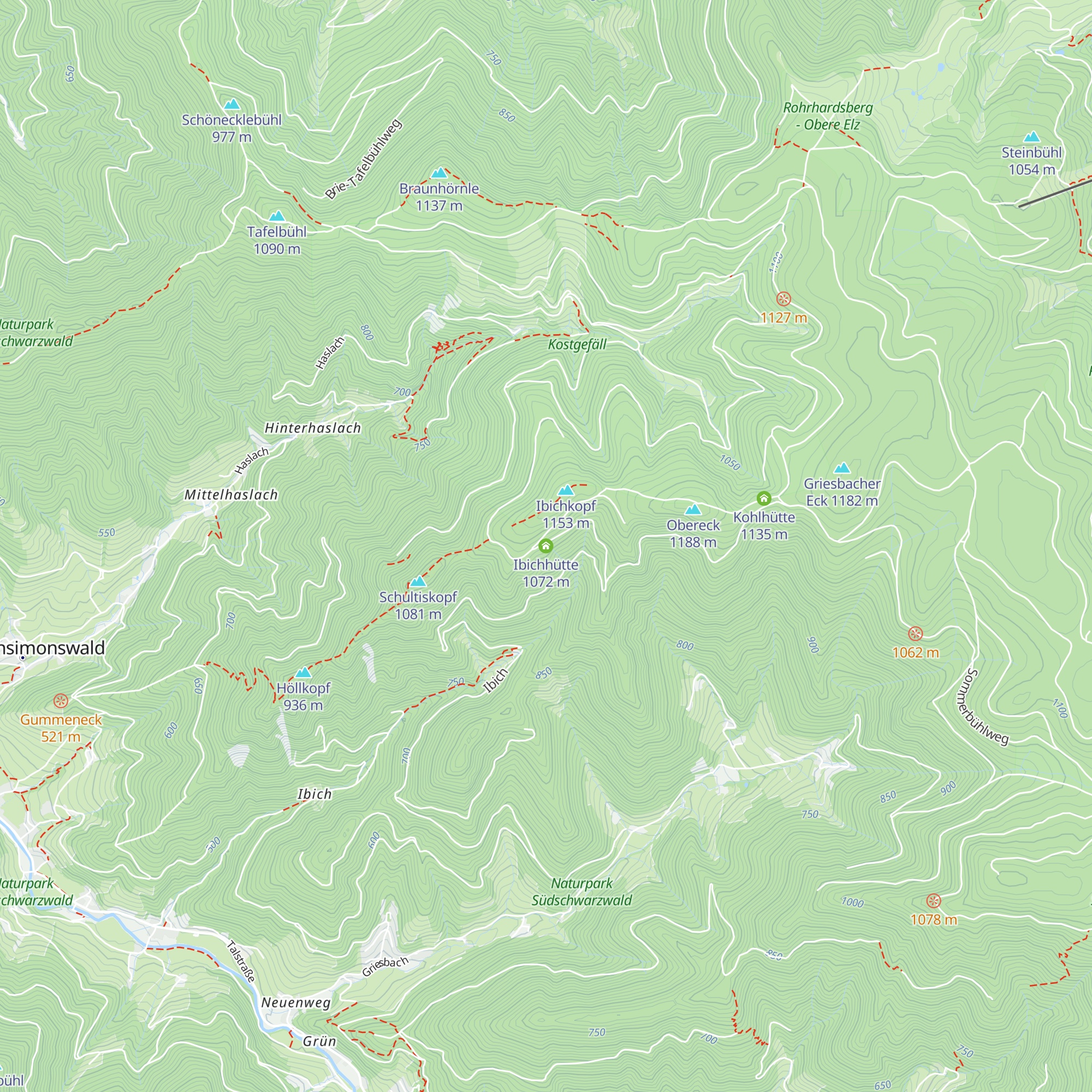 Ibichhütte map