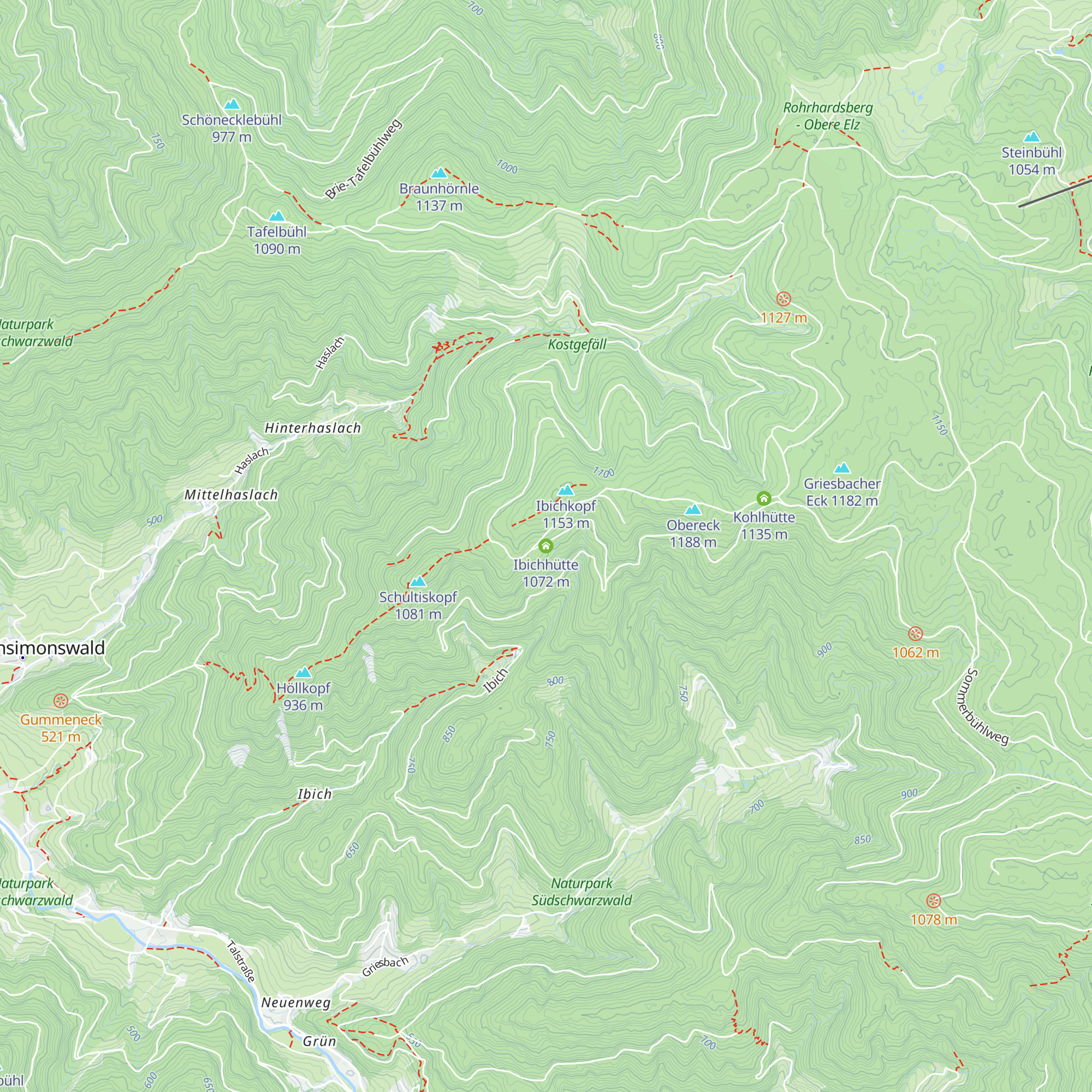 Ibichhütte map