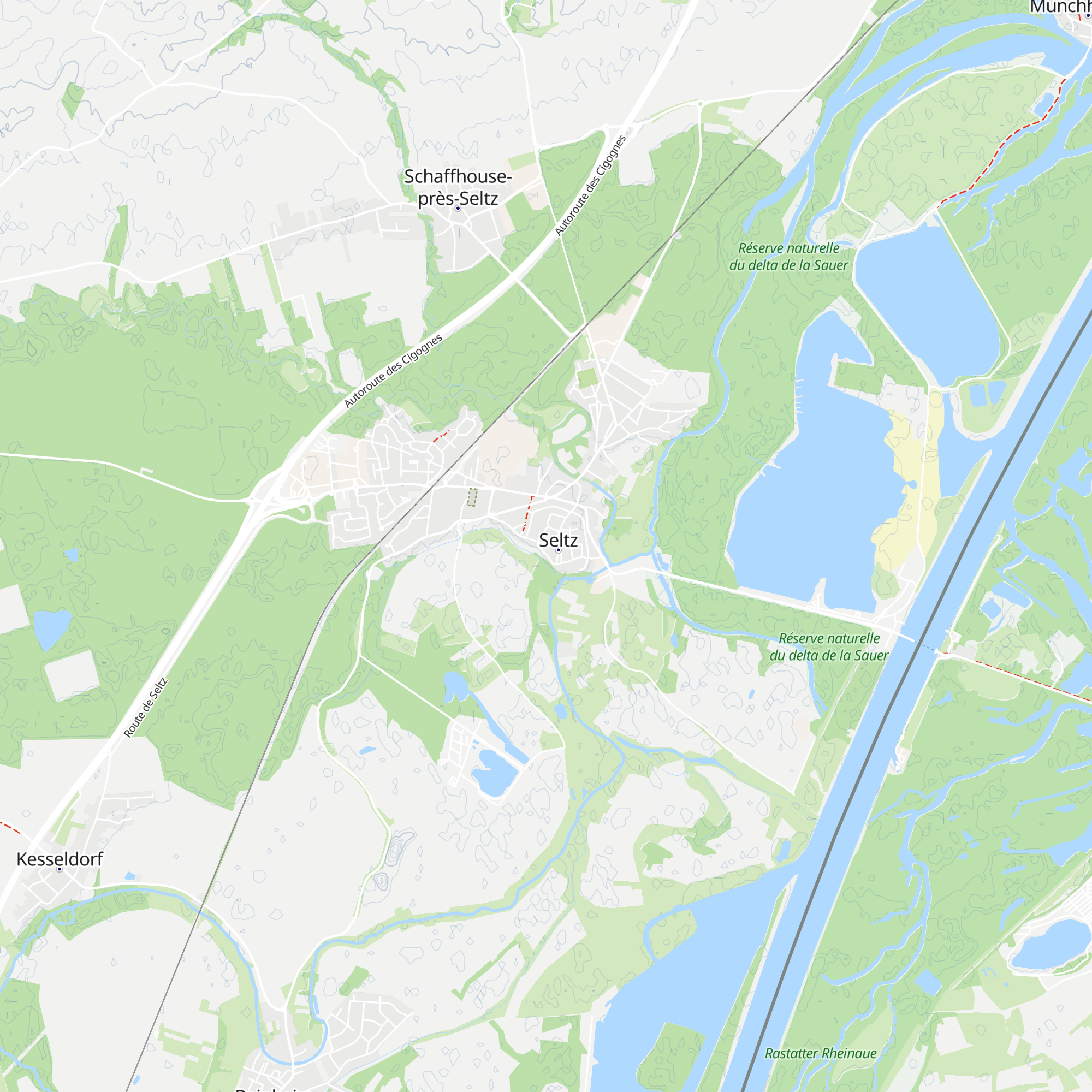 Office de Tourisme du Pays de Seltz-Lauterbourg map