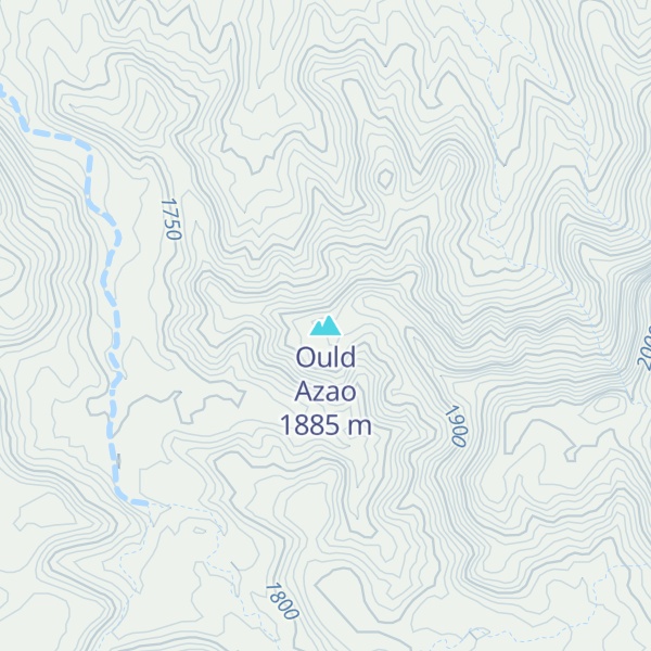 Map of Ould Azao