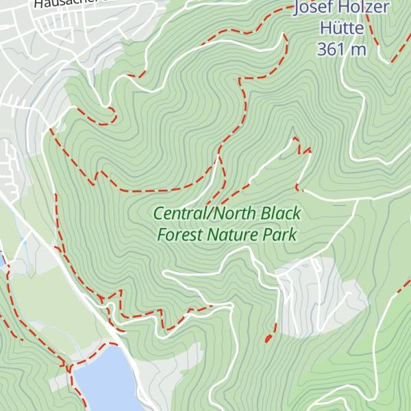 Map of Sandhasenhütte