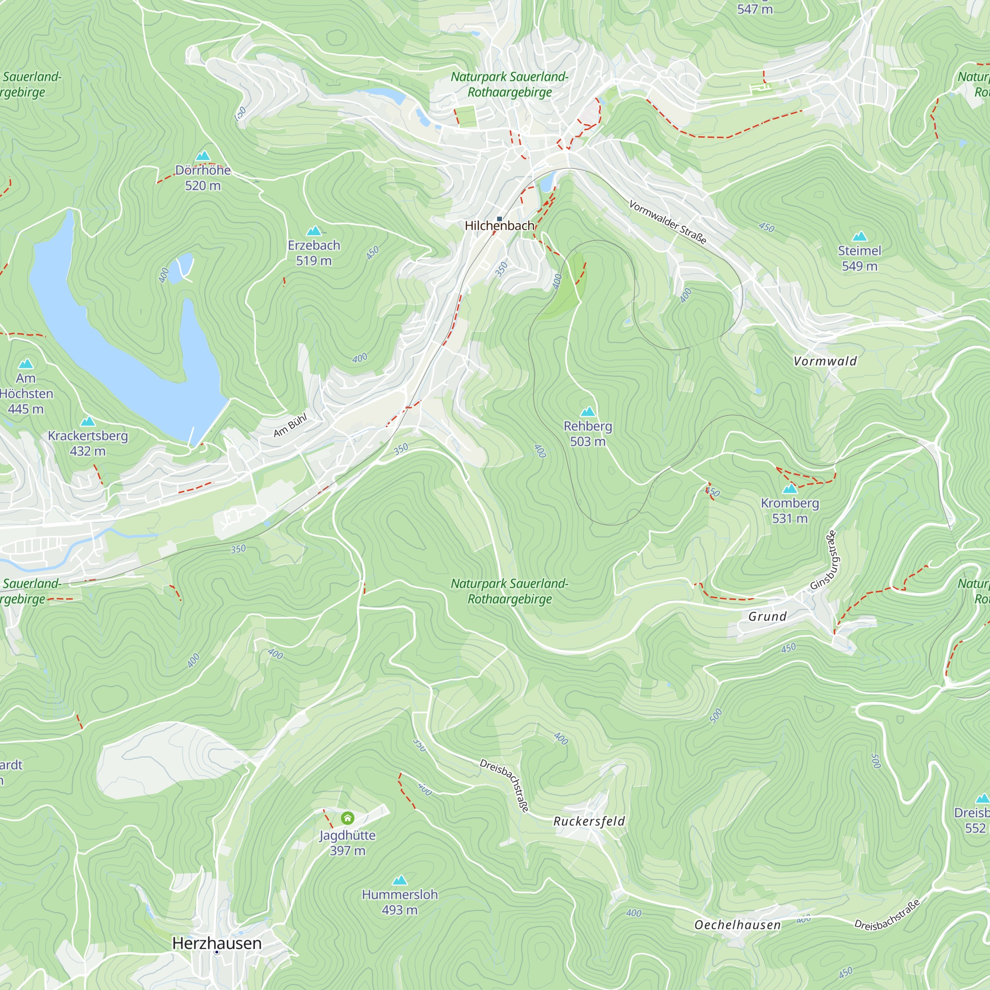 Wilhelm-Münker-Hütte map