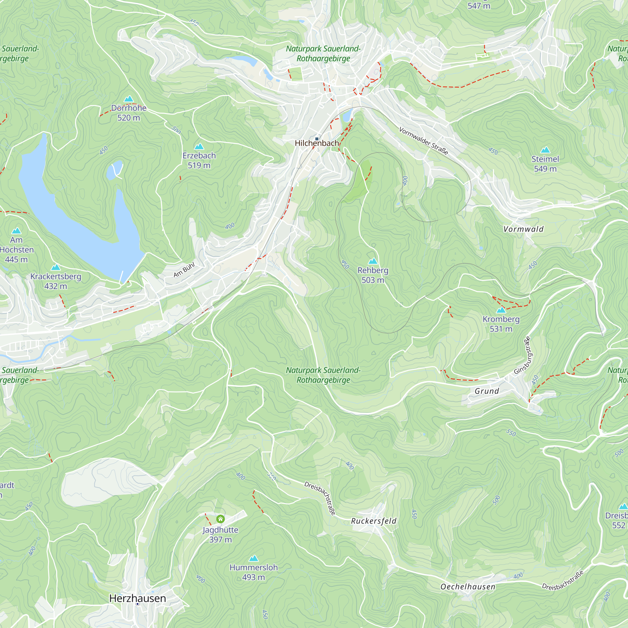 Wilhelm-Münker-Hütte map