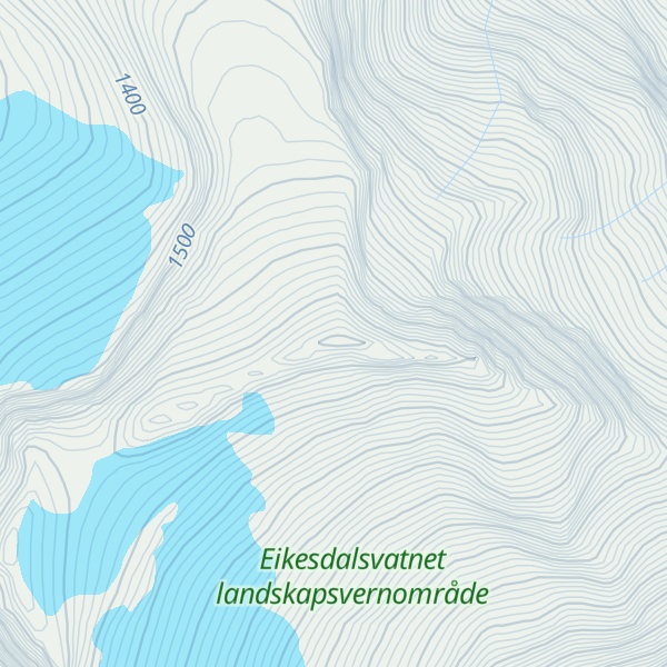 Map of Sjøvdøla
