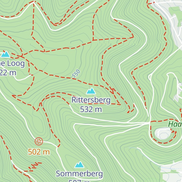 Map of Rittersberg
