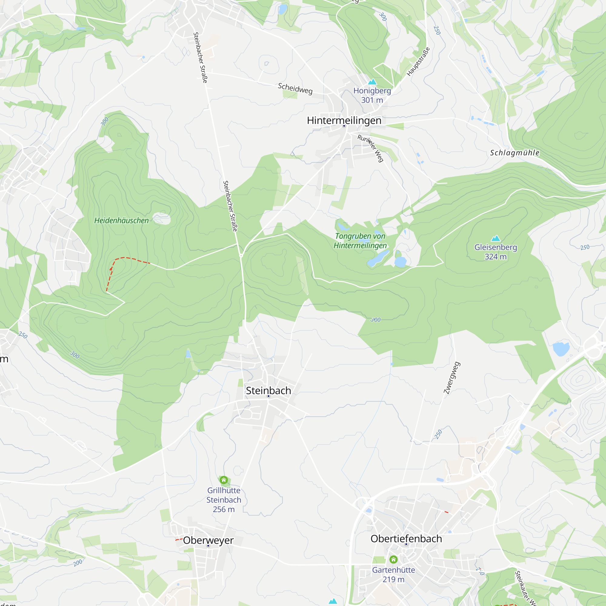 Schutzhütte map