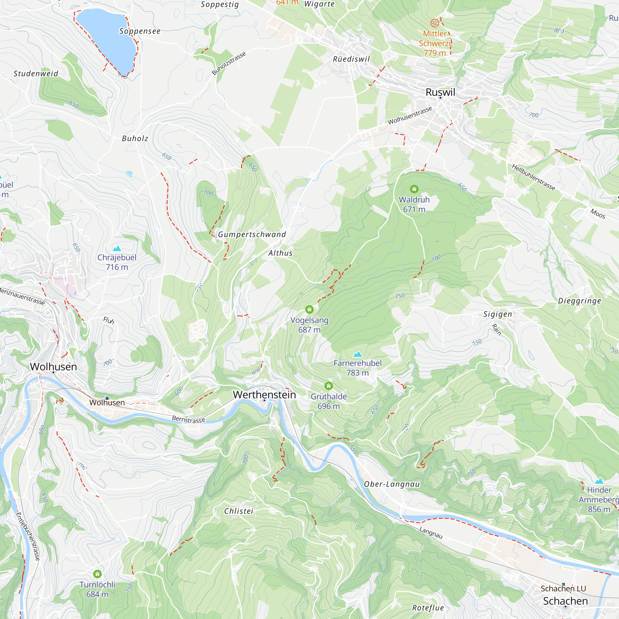 Vogelsang map