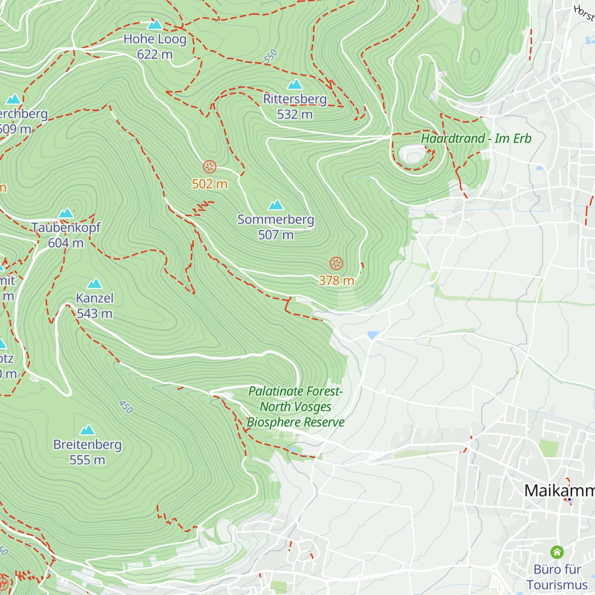Klausentalhütte map