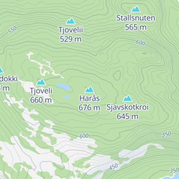Map of Harås