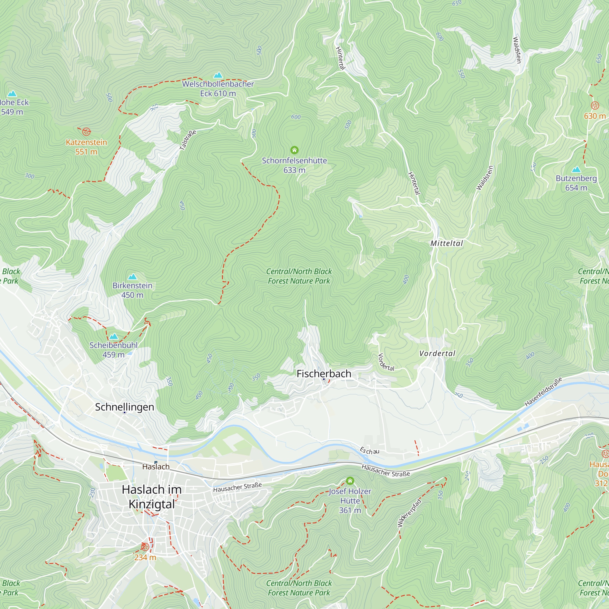 Eschgrund Hütte map