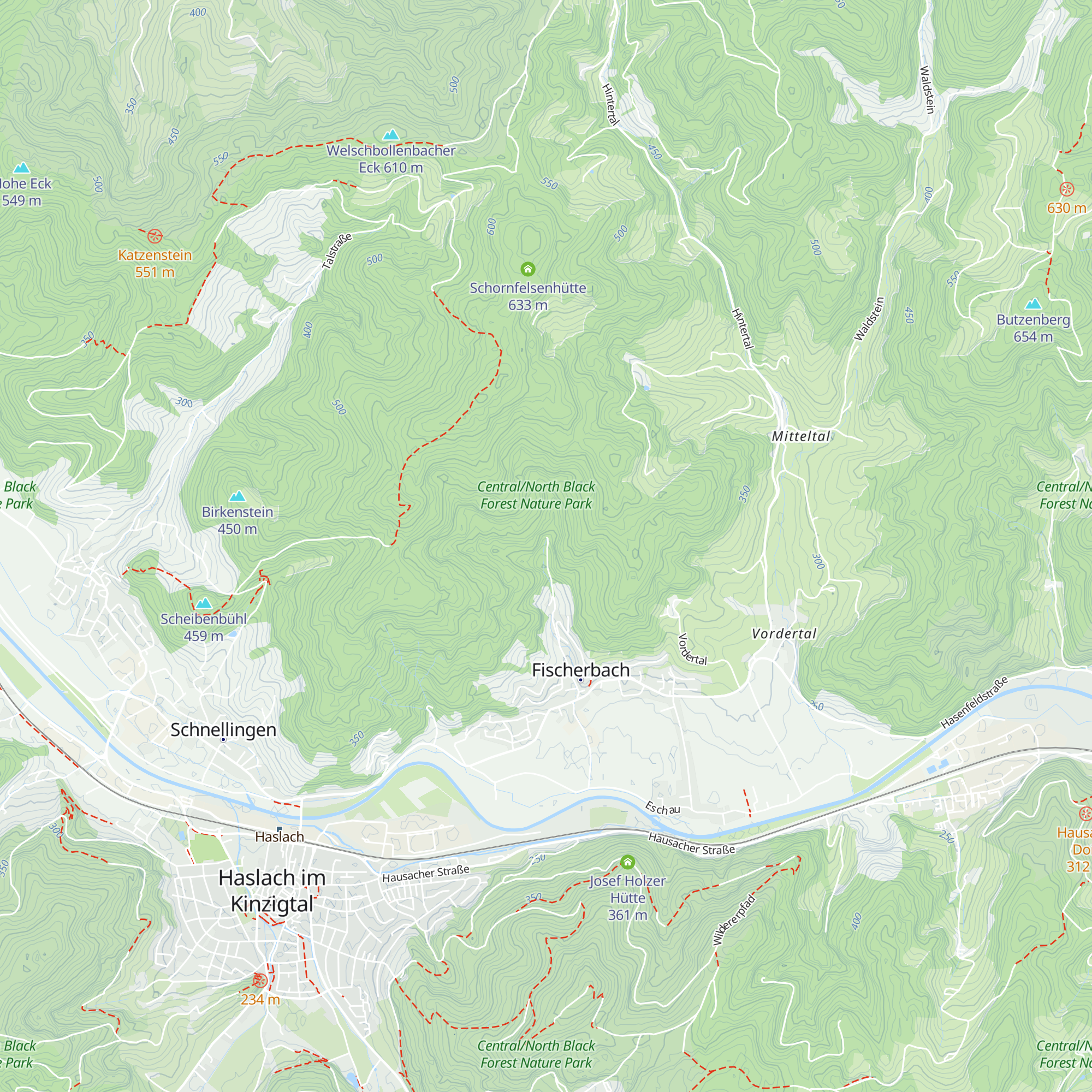 Eschgrund Hütte map