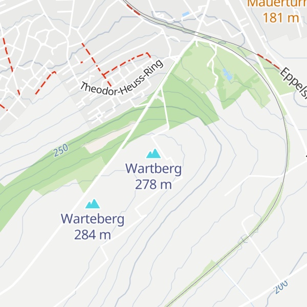 Map of Wartberg