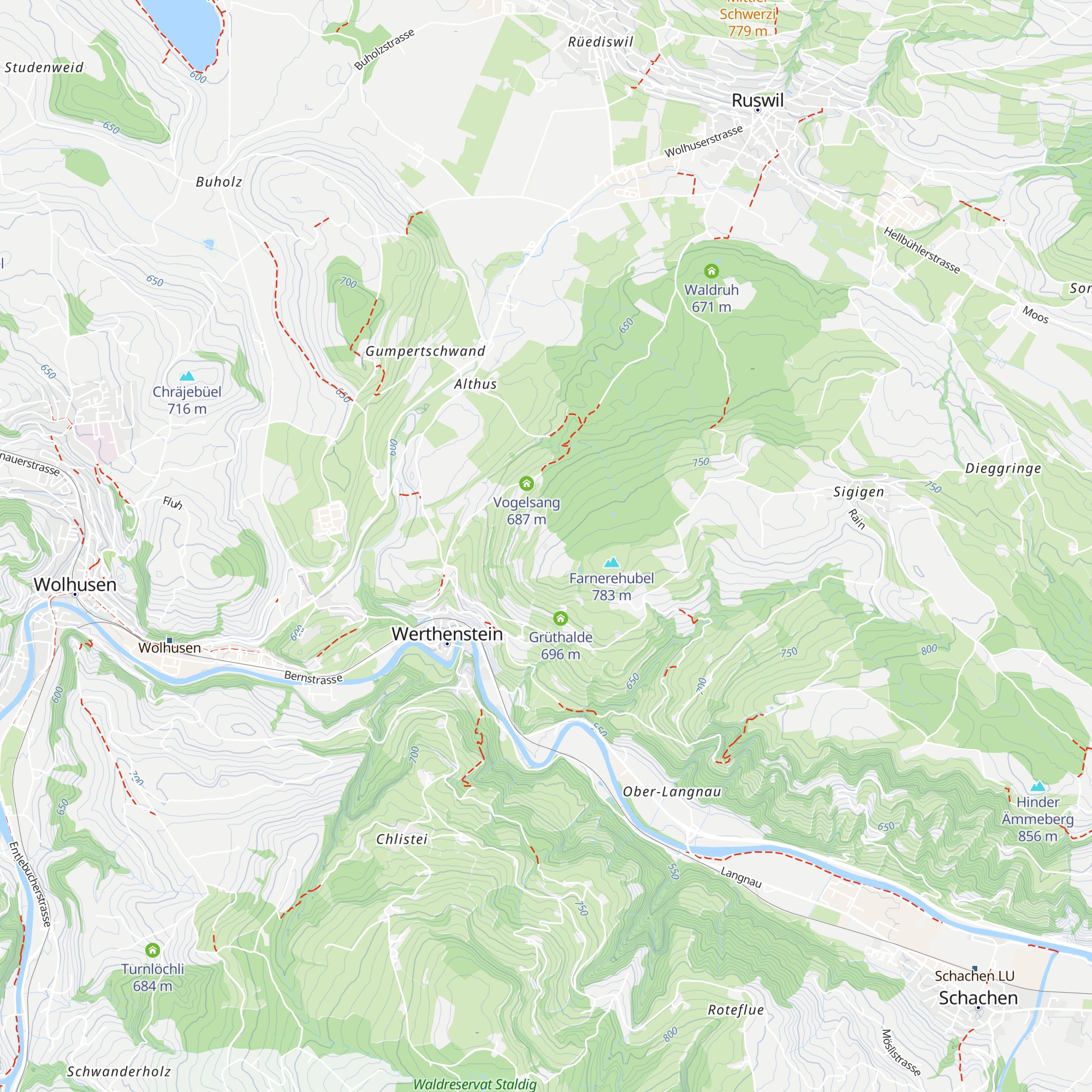 Roppertschwand map