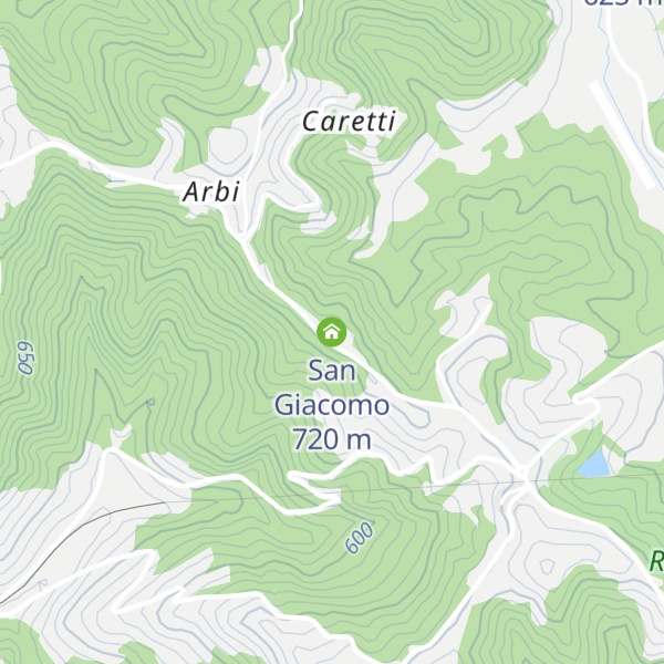 Map of San Giacomo