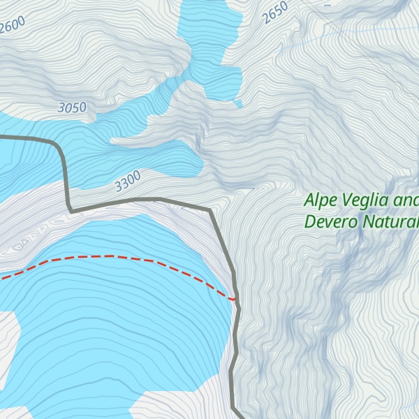 Map of Monte Leone