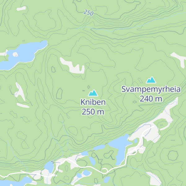 Map of Kniben
