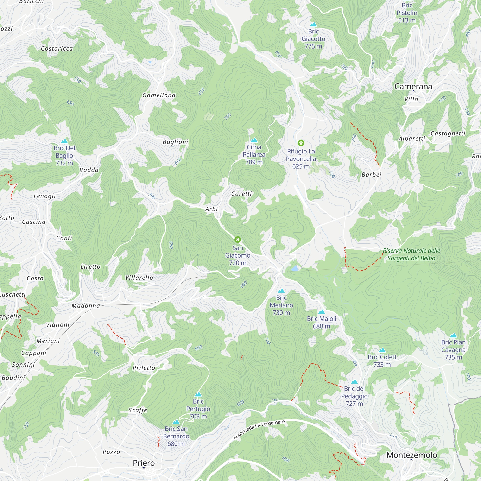 Casa vacanze Olimpia map