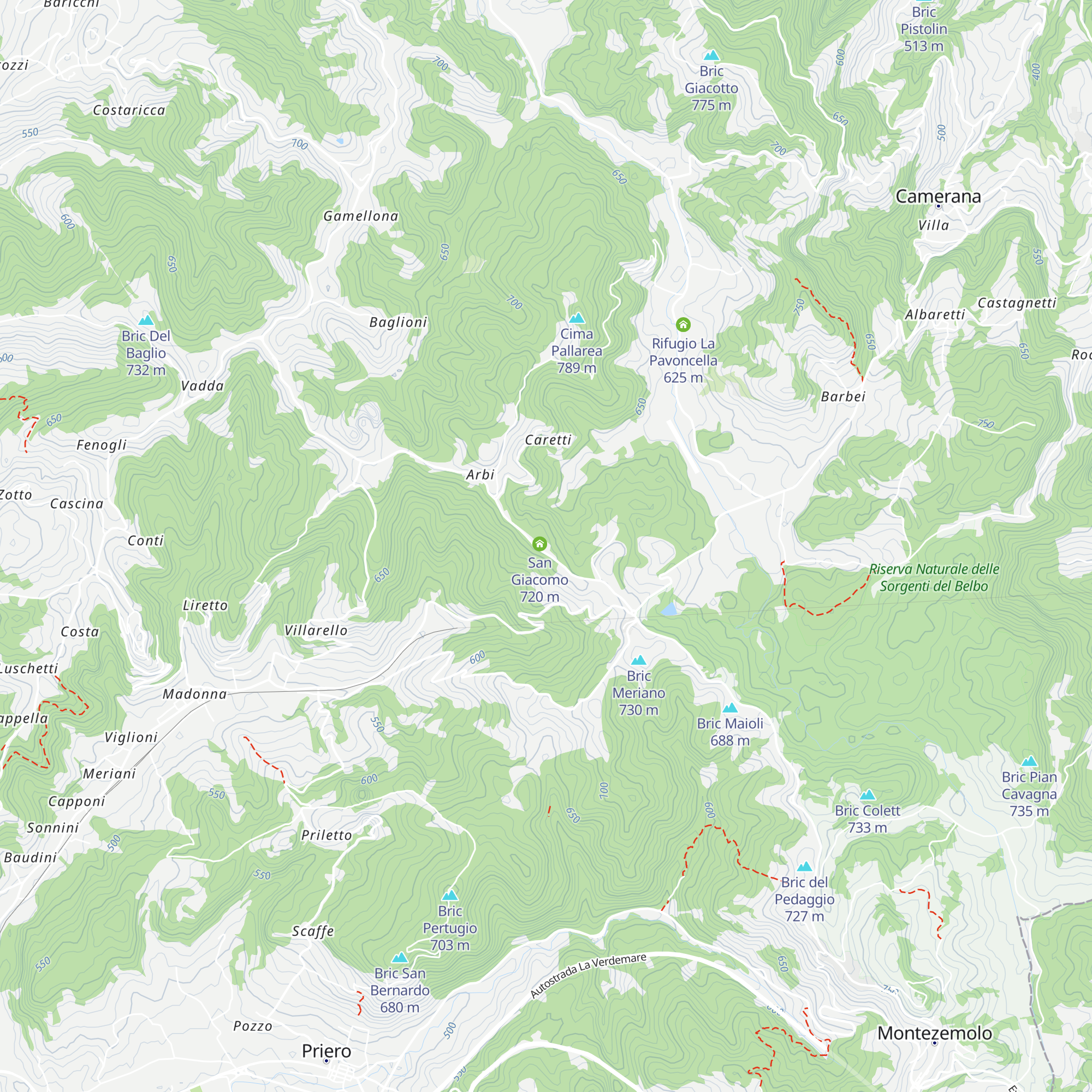 Casa vacanze Olimpia map