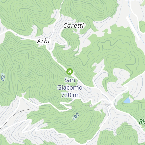 Map of Casa vacanze Olimpia