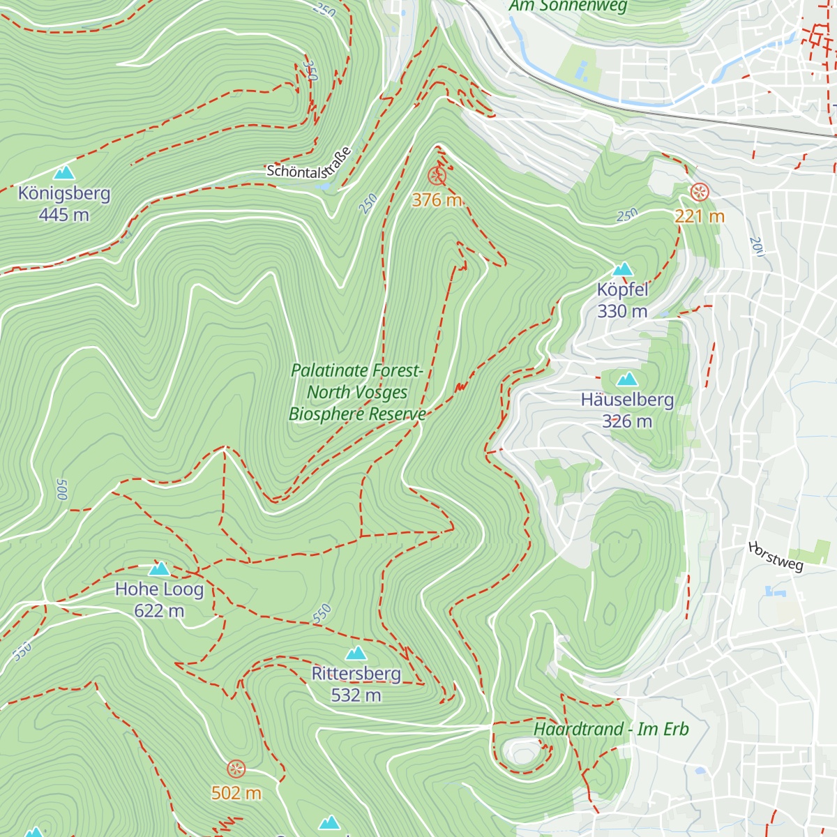 Speierheld Hütte map