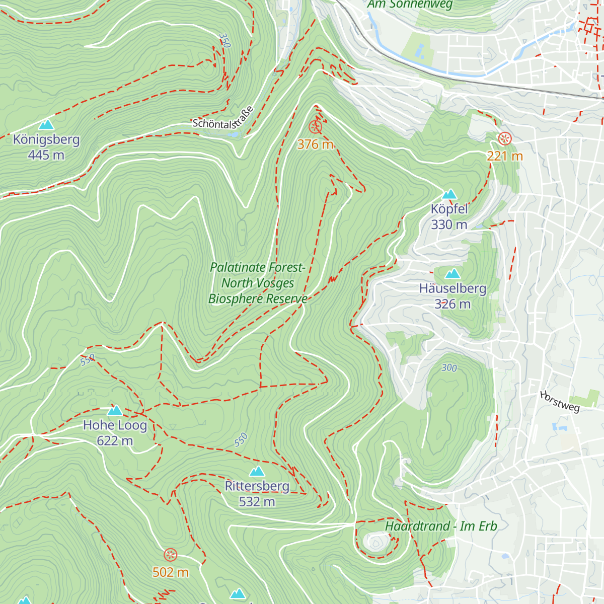 Speierheld Hütte map