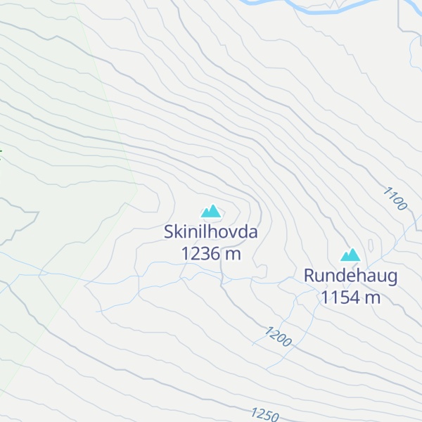Map of Skinilhovda