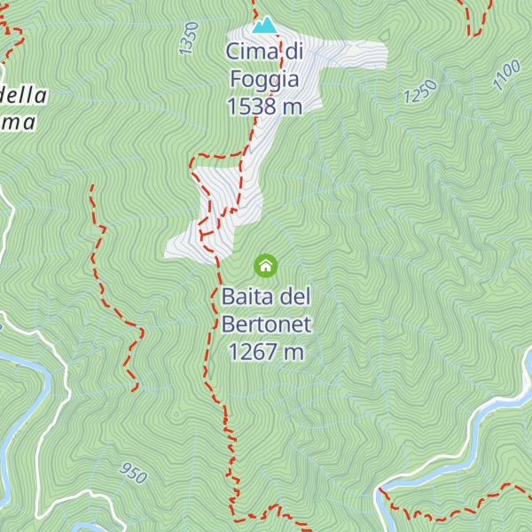 Map of Baita del Bertonet