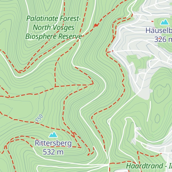 Map of Bergstein bei Hambach
