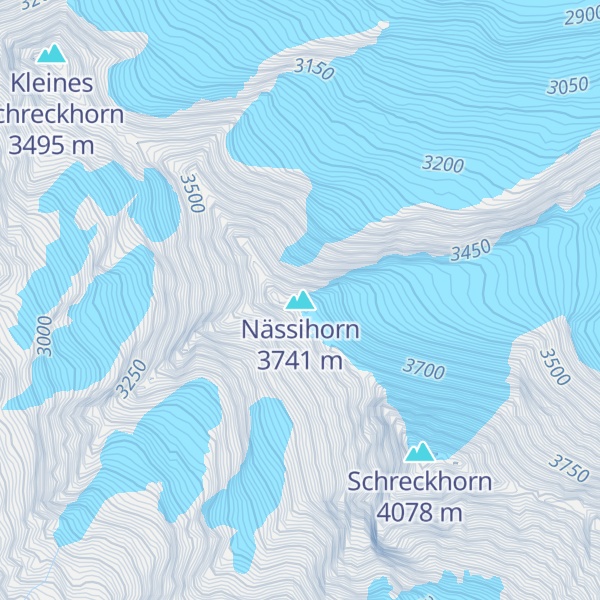 Map of Nässihorn