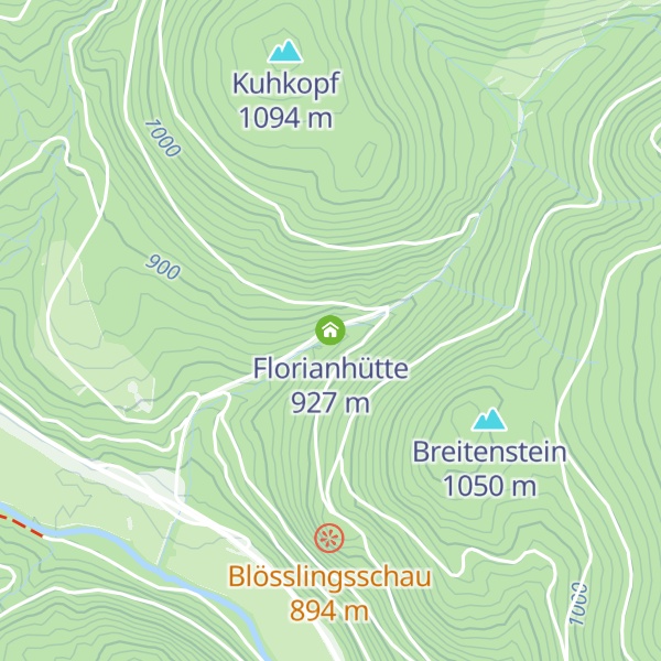 Map of Florianhütte