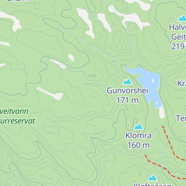Map of Lille Svarteberg