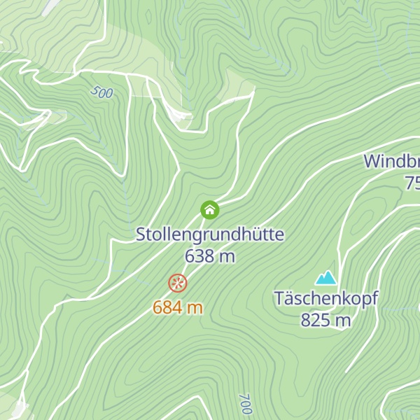 Map of Stollengrundhütte