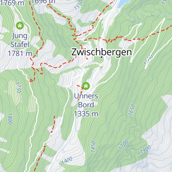 Map of Unners Bord