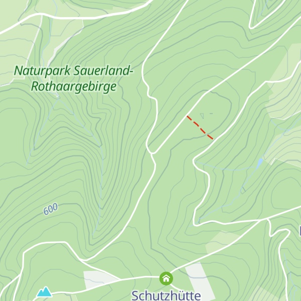 Map of Schutzhütte - Müllers Stein