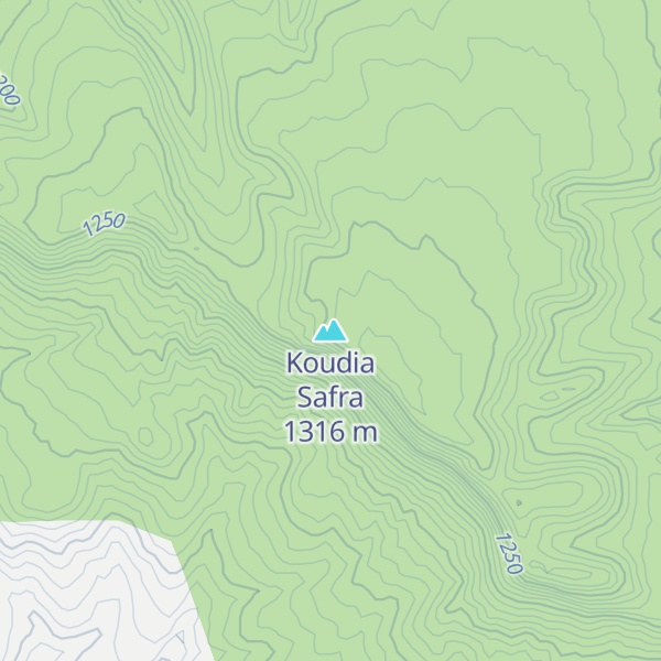 Map of Koudia Safra