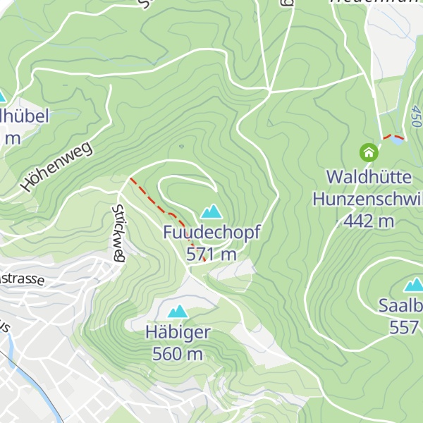 Map of Fuudechopf
