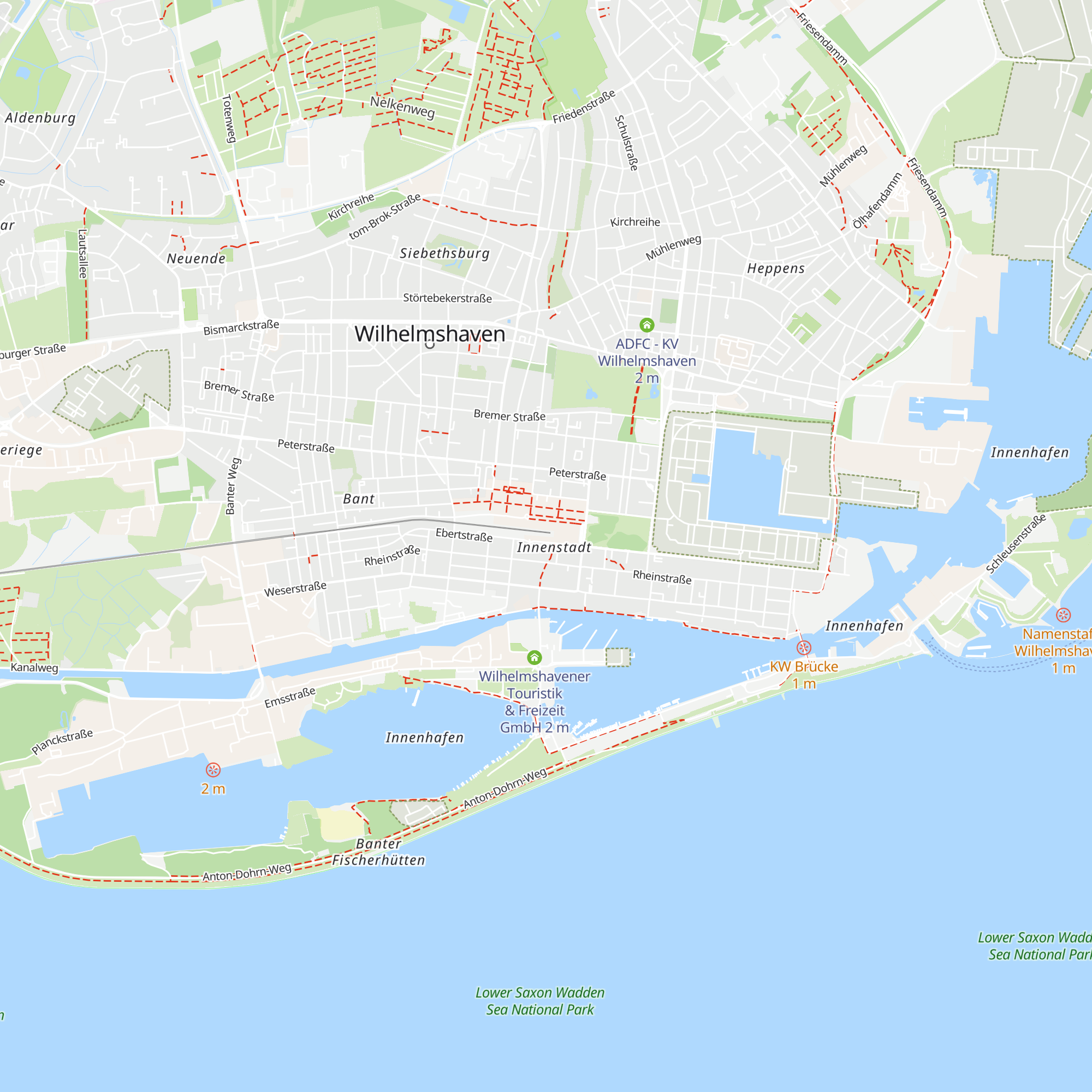 Tourist Information map