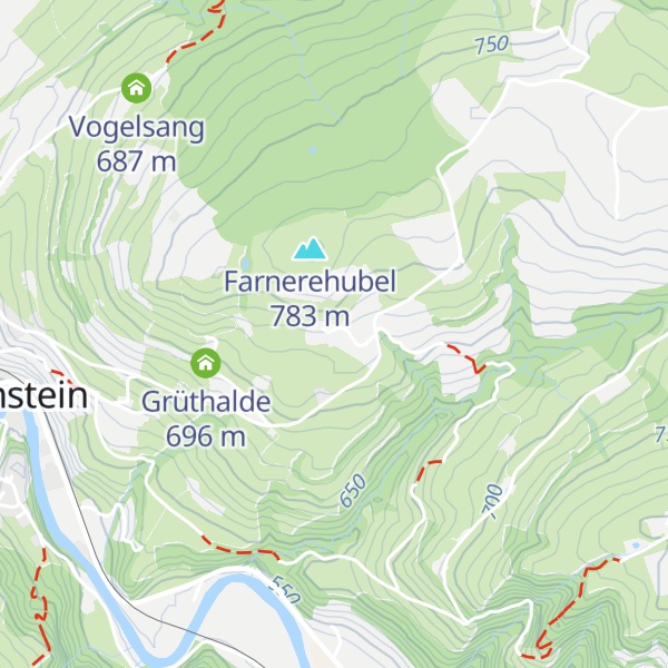Map of Unterfarnere