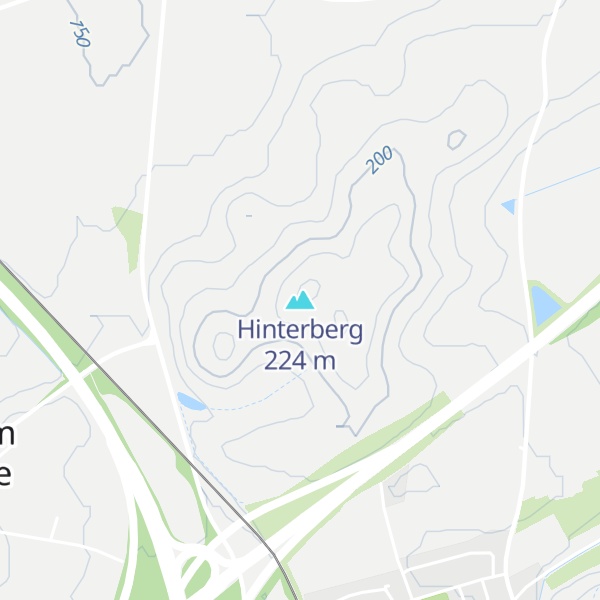 Map of Hinterberg