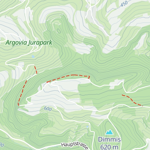 Map of Cheisacher Bergkuppe