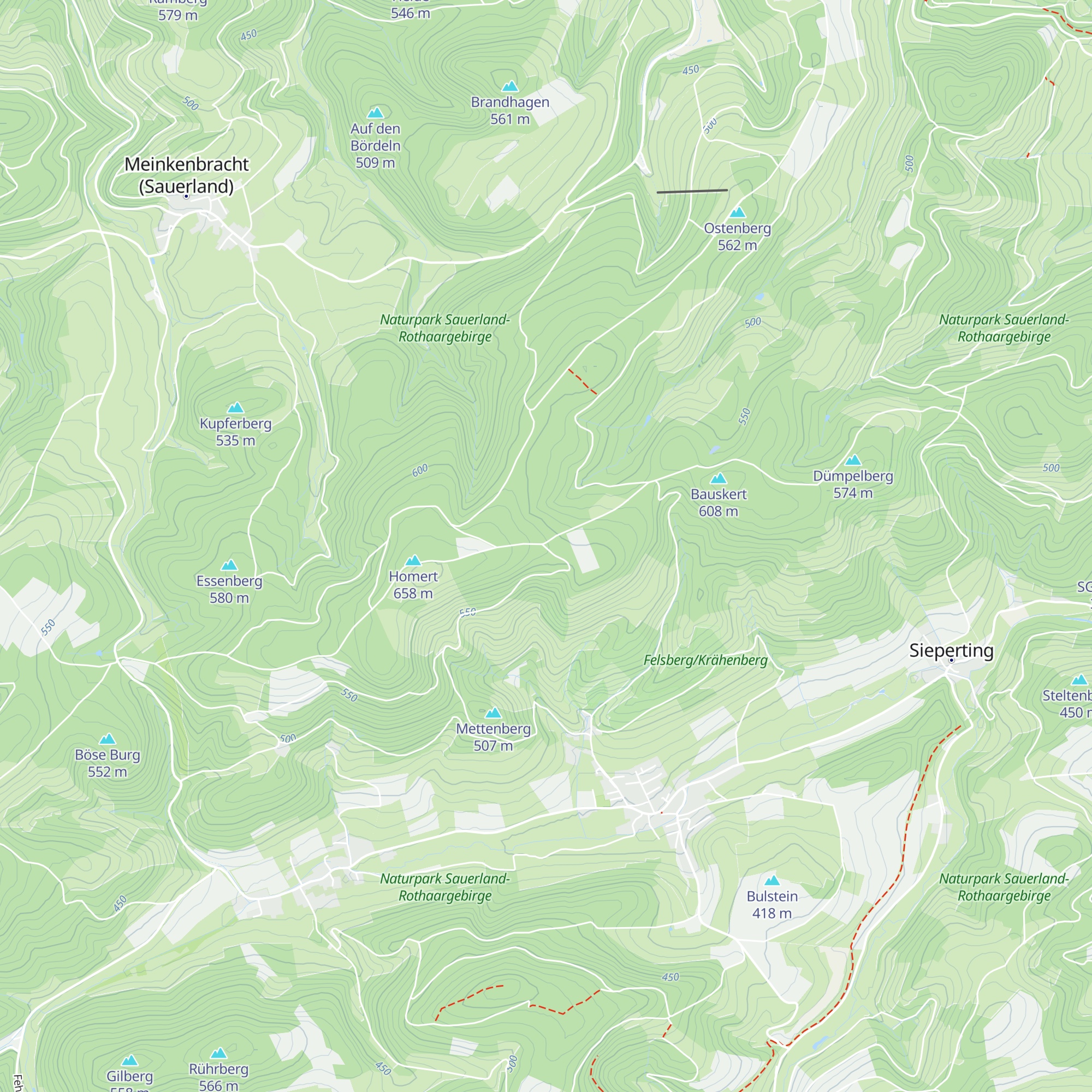 Schutzhütte Halloh map