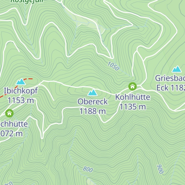 Map of Obereck