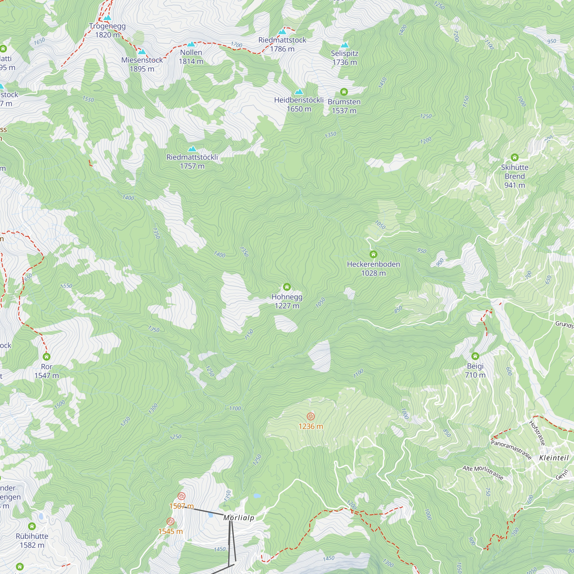 Hohnegg map